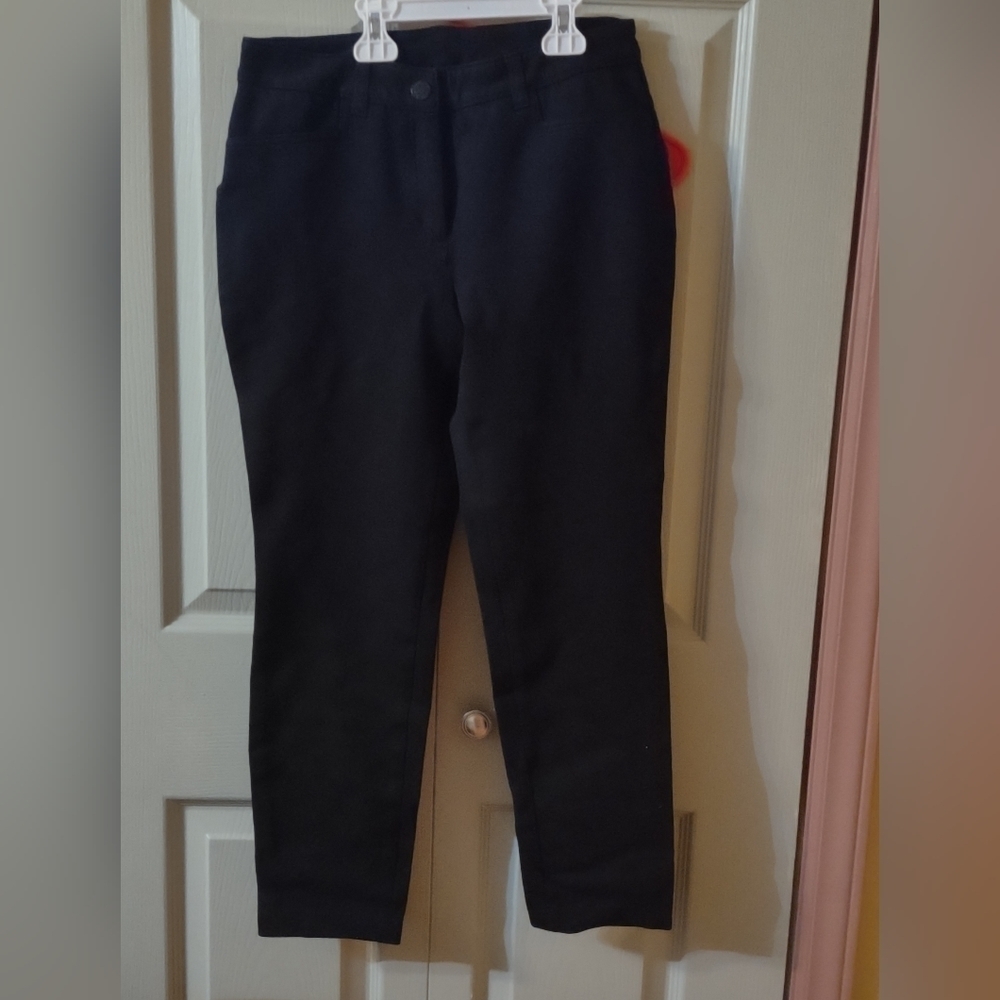 Anne Klein Womens Ladies Black Dress Pants Size 4
